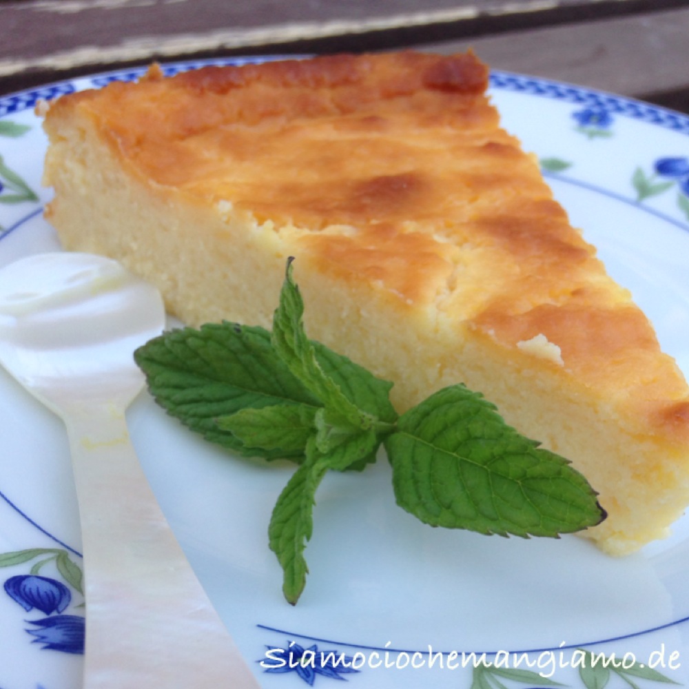 Käsekuchen bei Oma - Torta al formaggio della nonna