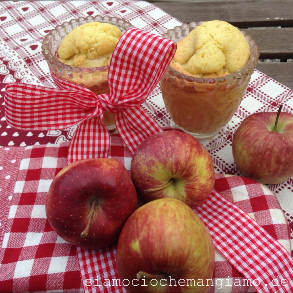 Apfelkuchen - Tortini di mele